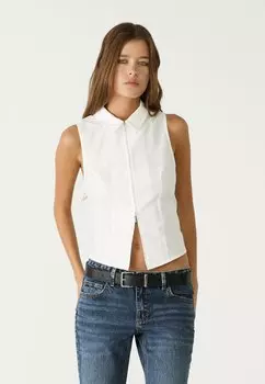 Жилет Stradivarius, белый