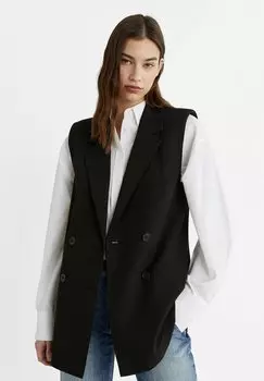 Жилет Stradivarius, черный