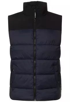 Жилет Street One Men, ночная синяя