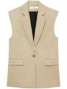 Жилет строгого кроя IRO, бежевый
