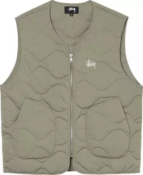 Жилет Stussy Recycled Nylon Liner Vest 'Cayote', загар