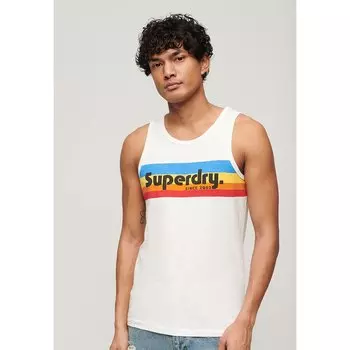 Жилет Superdry Cali Logo Vest, белый