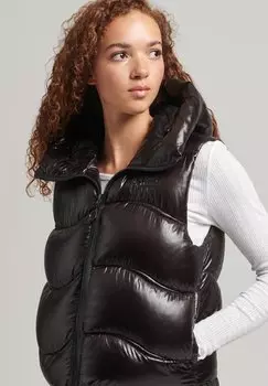 Жилет Superdry, черный
