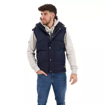 Жилет Superdry Everest Down Vest, синий