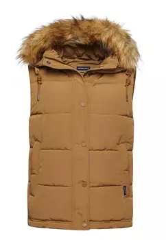 Жилет Superdry Everest, коричневый