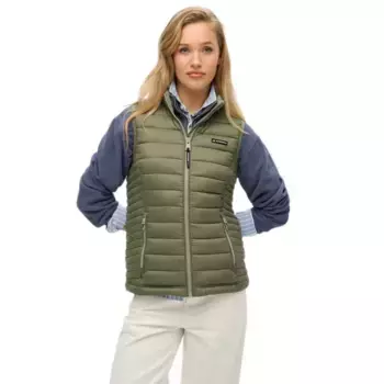 Жилет Superdry Fuji Lite Padded, зеленый