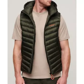Жилет Superdry Fuji Vest, зеленый