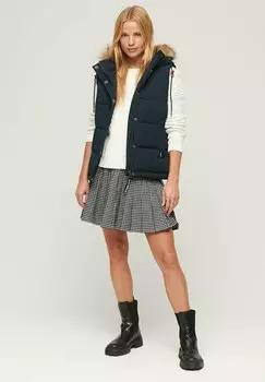 Жилет Superdry ЭВЕРЕСТ, цвет nordic chrome navy