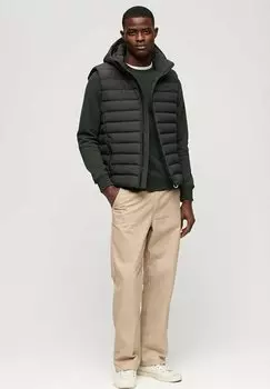 Жилет Superdry КАПЮШОН FUJI, черный