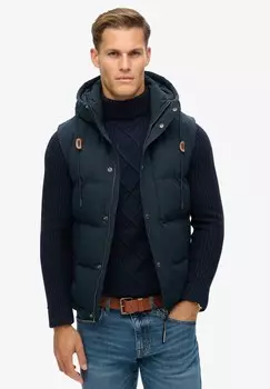 Жилет Superdry, синий