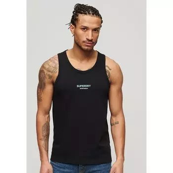 Жилет Superdry Sportswear Logo Relaxed Vest, черный