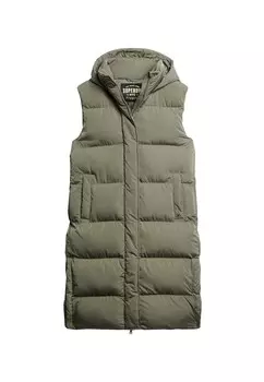 Жилет Superdry, зеленый