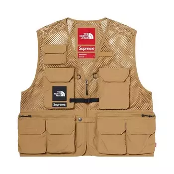 Жилет Supreme x The North Face Cargo Vest Gold, золотой