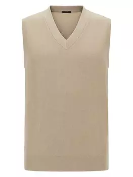 Жилет-свитер Boggi Milano, бежевый