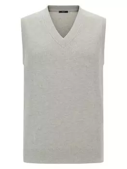 Жилет-свитер Boggi Milano, пятнистый серый