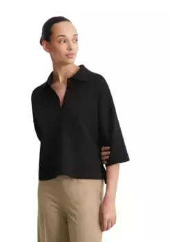 Жилет-свитер Marc O'Polo "из LENZING ECOVERO", черный