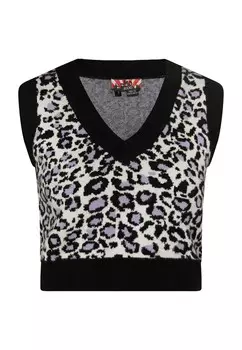 Жилет-свитер myMo ROCKS Sweater, цвет beige/black