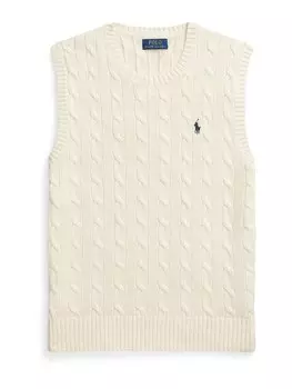 Жилет-свитер Polo Ralph Lauren, кремовый