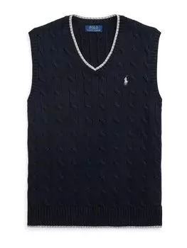 Жилет-свитер Polo Ralph Lauren, темно-синий