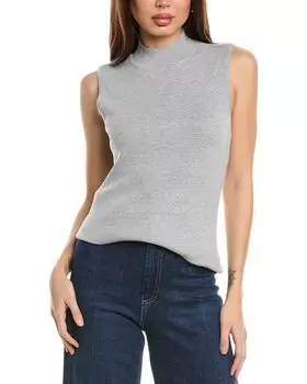 Жилет-свитер Tahari ASL, цвет light heather