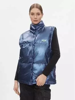 Жилет свободного кроя American Vintage, синий