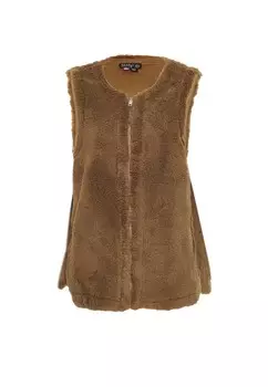 Жилет taddy Vest, коричневый