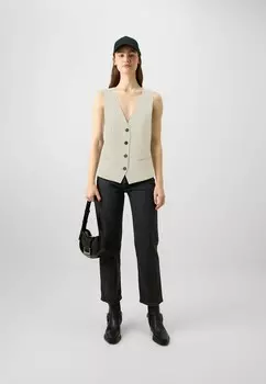 Жилет TAILORED WAISTCOAT KARL LAGERFELD, бежевый