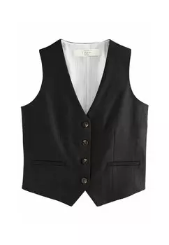 Жилет TALL FIT Next, черный