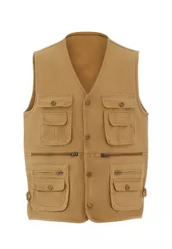Жилет TALOON, светло-коричневый
