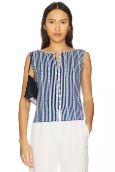 Жилет Tilly Free People, navy combo