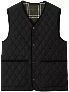 Жилет Tiverton Burberry, черный