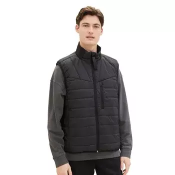 Жилет Tom Tailor Light Weight Vest, черный