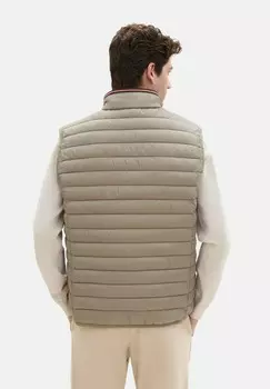Жилет TOM TAILOR, оливковый