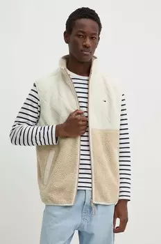Жилет Tommy без рукавов Tommy Jeans, бежевый