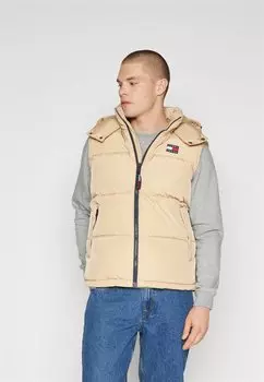 Жилет Tommy Jeans ALASKA VEST, цвет tawny sand