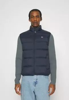 Жилет Tommy Jeans ЛЕГКИЙ ЖИЛЕТ УНИСЕКС, тёмно-синий