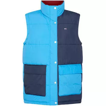Жилет Tommy Jeans Puffer Vest, синий