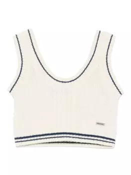 Жилет тонкой вязки Monnalisa, серый