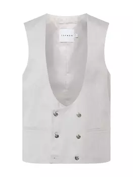 Жилет TOPMAN Vest, светло-серый