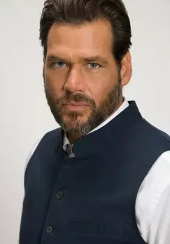 Жилет TRACHT STEHKRAGEN STICKEREI JP1880, темно-синий