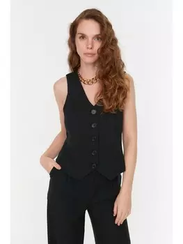 Жилет trendyol, черный