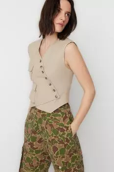 Жилет TRENDYOLMLLA, бежевый