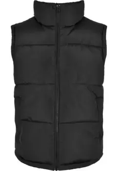 Жилет трикотажный URBAN CLASSICS " Urban Classics Men's Block Puffer Vest" (1 шт.), черный