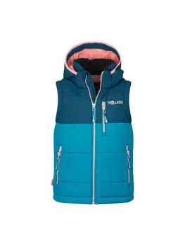 Жилет Trollkids, цвет madeira blue