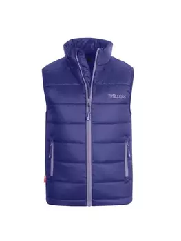 Жилет Trollkids Funktionsweste Trondheim, цвет dark purple
