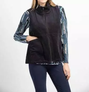 Жилет Tumbl Cord Swing черного цвета habitat