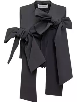 Жилет, украшенный бантом AMBUSH, синий