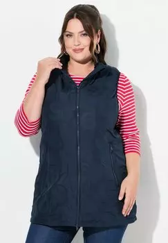 Жилет Ulla Popken, темно-синий