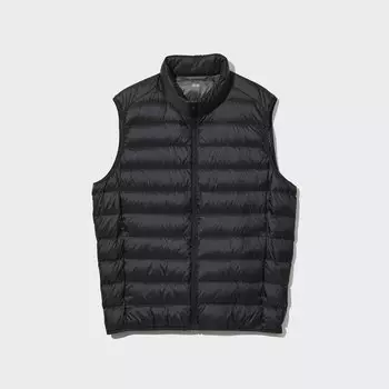 Жилет Uniqlo мужской на пуху, черный