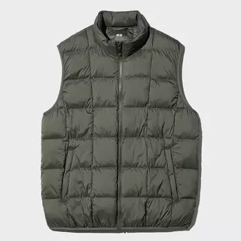 Жилет Uniqlo Pufftech, 56 оливковый